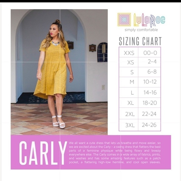 Lularoe large heather sport grey Carly swing dress. Hi /lo hem. NWT rayon‎ . - Picture 7 of 7